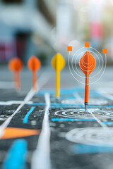 Visualization of Strategic Planning Process in Modern Design