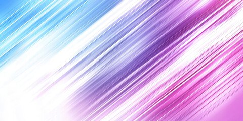 Obraz premium Dynamic diagonal light streaks in blue, purple, and pink hues, a futuristic and energetic abstract background.