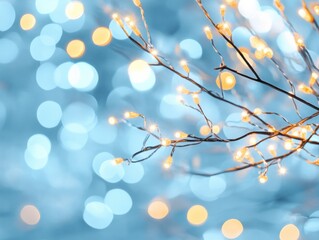 Fototapeta premium Abstract Christmas lights background