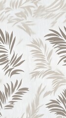 Abstract Palm Leaf Patternю Perfect for textile design, luxury branding, and interior decor themes.