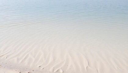 Obraz premium Minimalist seascape, soft pastel colors, horizon line, gentle gradient, tranquil atmosphere, misty sea, hazy sky