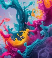 Fototapeta premium abstract watercolor background