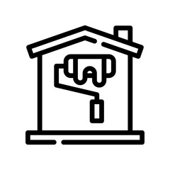 renovation line icon