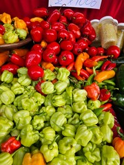 Colorful Spicy Peppers: Scotch Bonnets and More