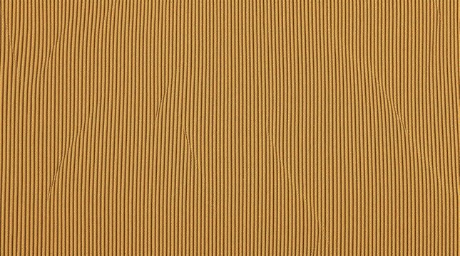 Golden Yellow Wide Faille Fabric Texture Background, Detailed Vertical Line Pattern Fabric for Classic Upholstery and Refined Interior Design