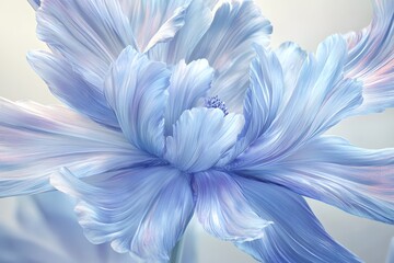 Obraz premium Wildflower AI Art Isolated In Clean Background