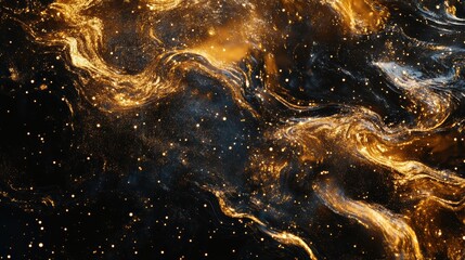 Golden swirls in a dark universe
