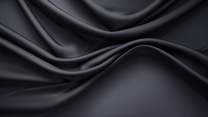 Obraz premium Seamless Ultra-Smooth Gradient Black Background – High-Resolution 4K