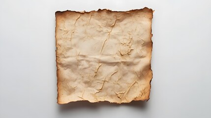 Aged Cracked Paper Texture Background Antique Parchment Scroll