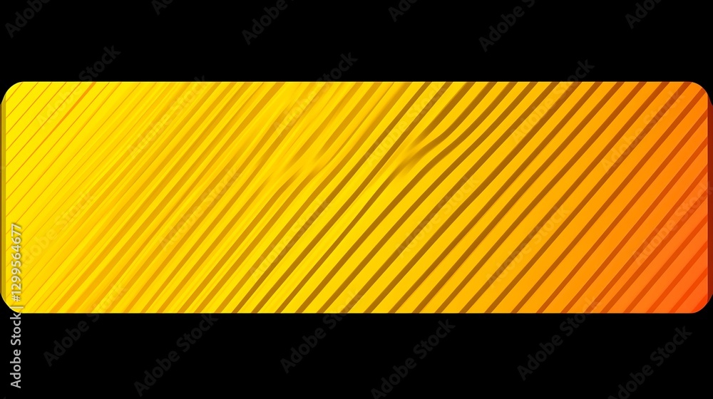 Aufkleber abstract striped rectangular shape with rounded corners modern graphic design element illustration