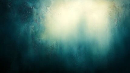 Obraz premium Abstract Serenity A Calm Blue Gradient Textured Backdrop with a Touch of Mystical Light Harmony