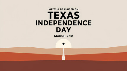 We Are Closed On Texas Independence Day