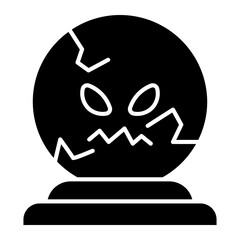 magic ball Solid icon