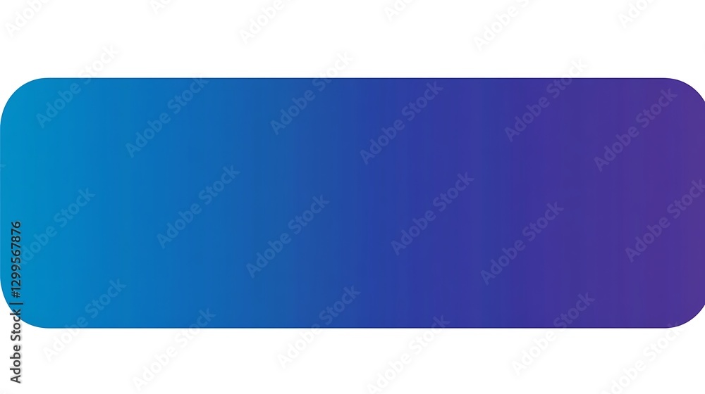 Poster gradient rounded rectangle of blue and purple hues for design projects and web interfaces use case