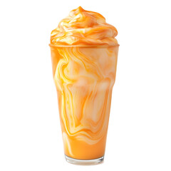 Creamy Swirl of Thai Iced Tea in a Tempting Frozen Delight