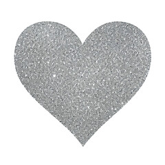 silver heart