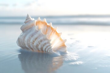 Coastal Essentials AI Art Isolated In Clean Background