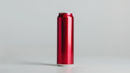 Soda Can: A cylindrical, round can made from aluminum or steel, holding fizzy beverages, offering a convenient and portable way to enjoy soda and other drinks.
