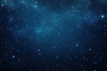 Fototapeta premium Abstract night sky with stars and Milky Way background. Dark blue space with stardust