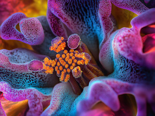 Vibrant floral detail showcasing stunning colors and textures.
