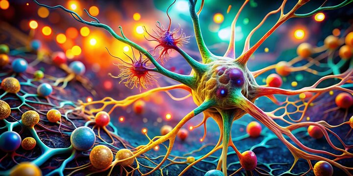 Microscopic Food Art: Multipolar Neuron Anatomy, Deliciously Detailed