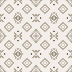Southwest Aztec geometric Native American Mexican Navajo tribal ethnic boho indian texture ornament seamless pattern fabric colorful design vector for woven textile printing blanket rug carpet fashion