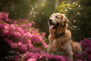 Obraz premium golden retriever puppy