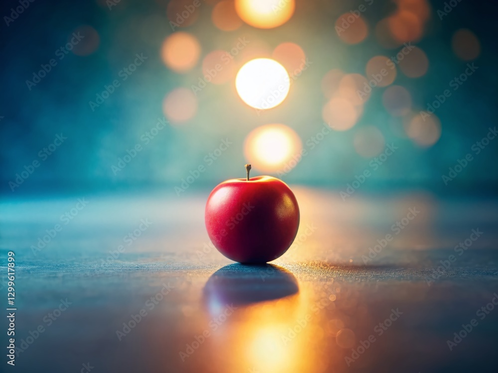 Aufkleber minimalist honesty concept: simple objects symbolizing truth and integrity