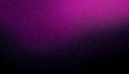Obraz premium Dark magenta purple black color gradient background, grainy texture effect, web banner abstract design, copy space