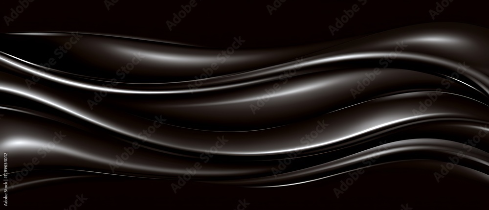 Poster abstract artistic dark waves pattern design background with soft highlights and shadows effect