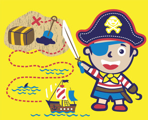 Obraz premium A charming character that entertains and appeals to kids