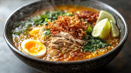 soto ayam from indonesian food