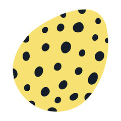 Bright colorful Easter egg