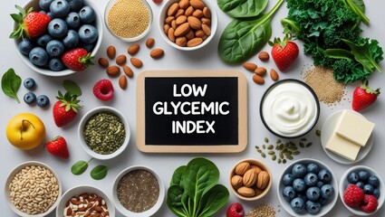 Balanced & Nourishing: A Stunning Display of Low Glycemic Index Foods