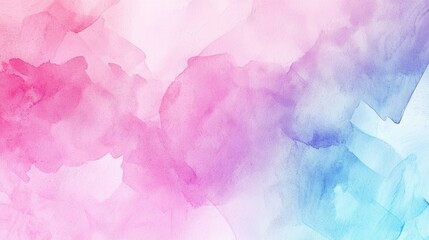Fototapeta premium Soft Pastel Abstract Watercolor Texture in Seamless Design