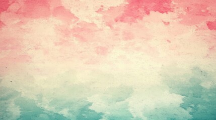 Obraz premium Vintage Grunge Abstract Seamless Background in Soft Pastel Tones
