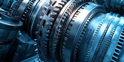 Heavy Machinery in Action Showcasing Engineering Power