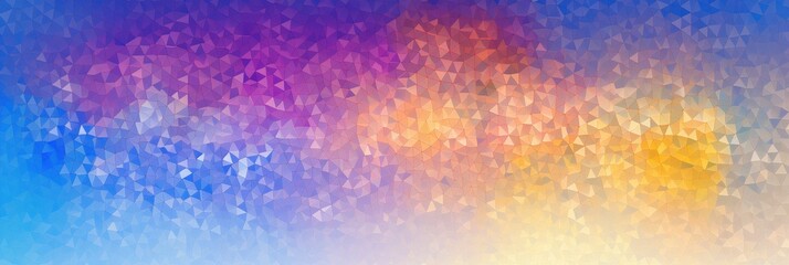 Abstract Triangles Colorful Backdrop for web banner or presentation background