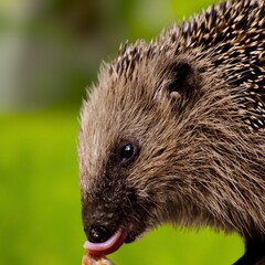 European Hedgehog (Erinaceus europaeus) in Natural Habitat – Common Hedgehog Wildlife Photography