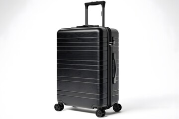 Realistic Suitcase AI Art Isolated On Clean Background
