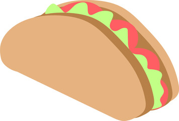 Tasty Beach Sandwich