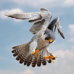 Peregrine Falcon (Falco peregrinus) – Fastest Bird of Prey in Natural Habitat