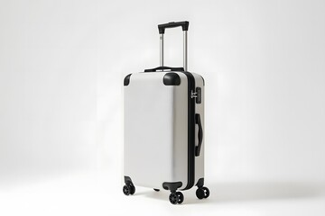 Quality Suitcases Showcasing Stylish, Functional, and Durable Designs AI Art Isolated In Clean Background
