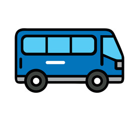 Bus Public Transport Travel Vehicle Icon