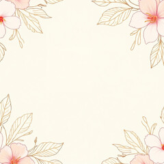 Elegant floral seamless pattern 