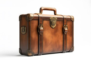 Quality Suitcases Showcasing Stylish, Functional, and Durable Designs AI Art Isolated In Clean Background