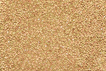 Background texture of buckwheat grains for making soba noodles, Japanese food.