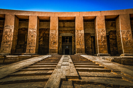 Abidos temple in Egypt 
