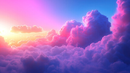 Soft swirling smokey cloud with purple blue and pink colors forming a dreamy abstract design