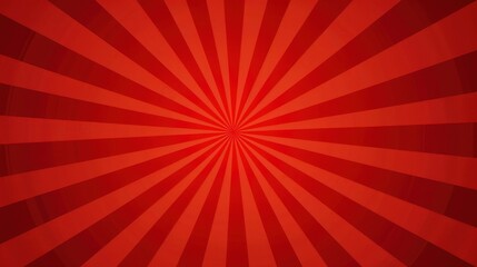 Red Radial Burst Background Texture